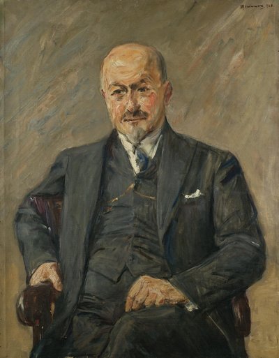 Porträt des Alfred Guttmann von Max Liebermann